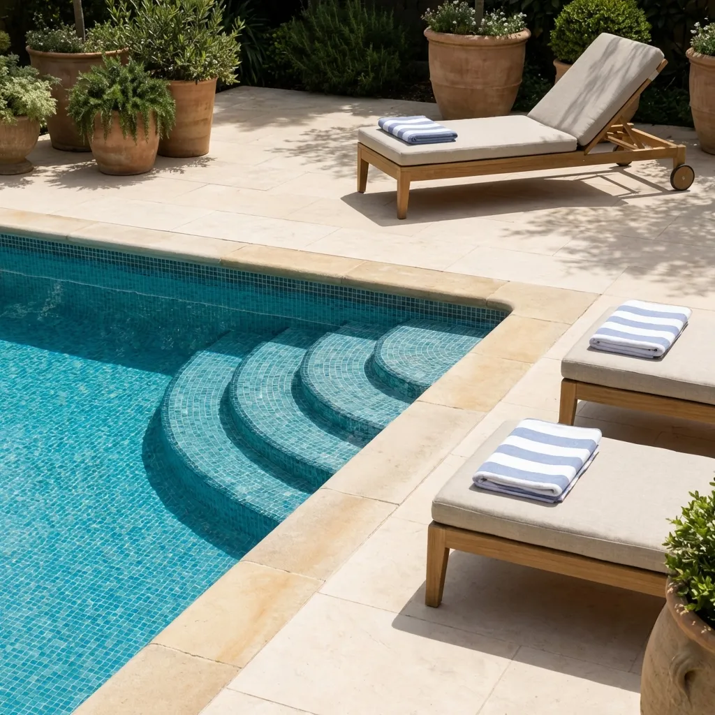 7.Glass Swimming Pool Tiles