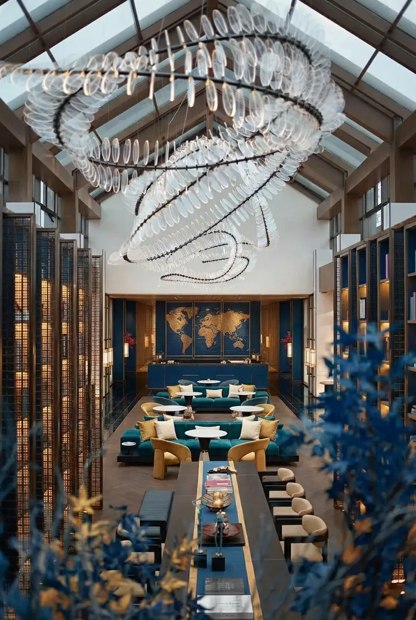 7.Hotel Lobby Chandelier