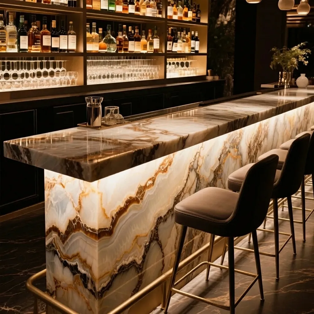 7.Onyx for Bar Tops