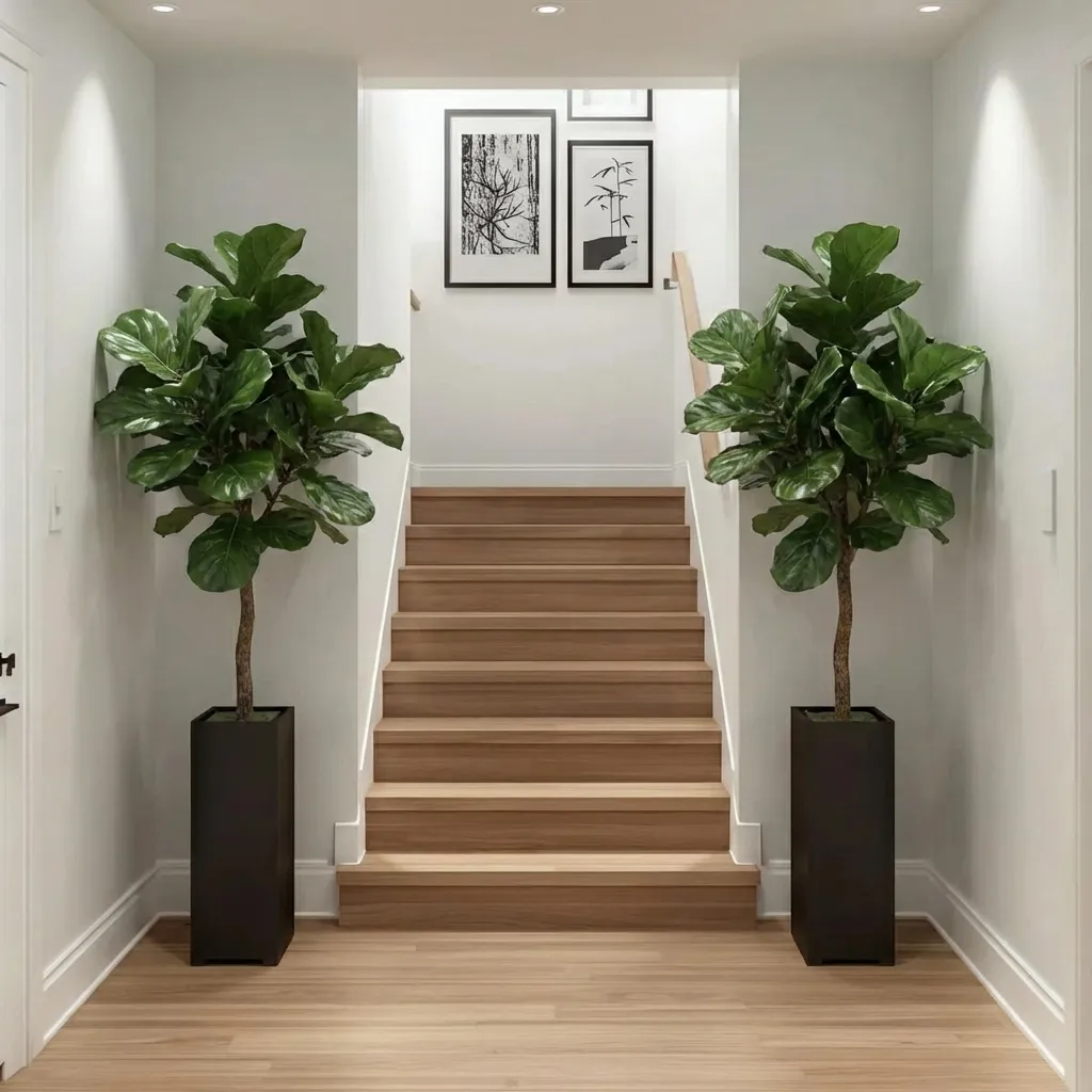 7.Tall Artificial Plants