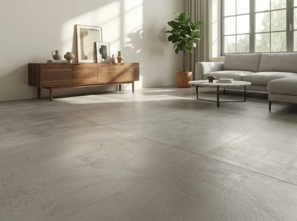 8.Concrete Look Gray Tile