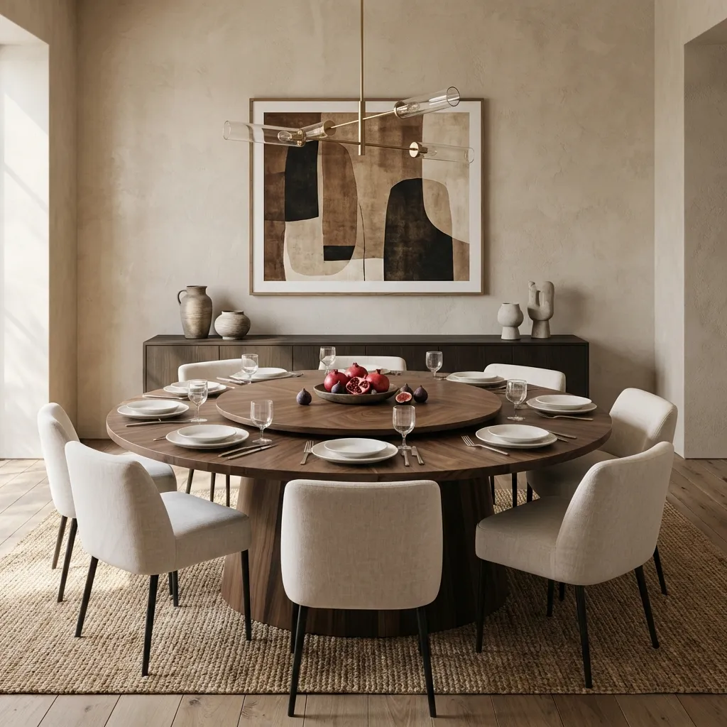 8.Extra Large Dining Table
