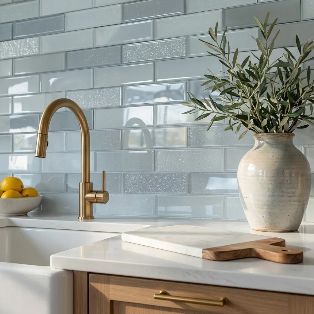 8.Glass Subway Tile