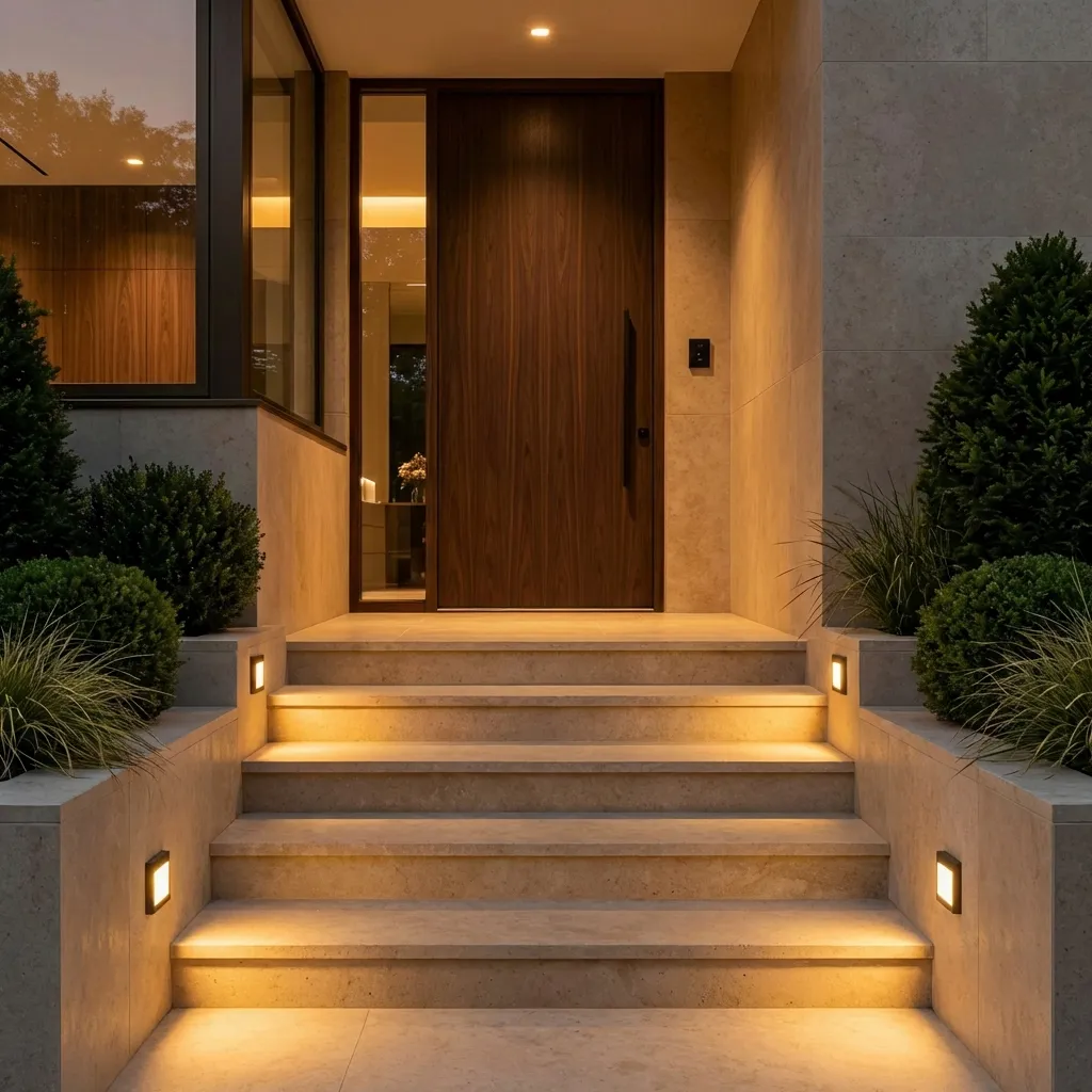 8.Outdoor Step Lights