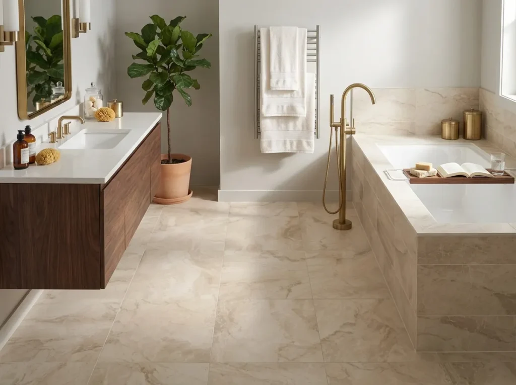 8.Porcelain Bathroom Tile