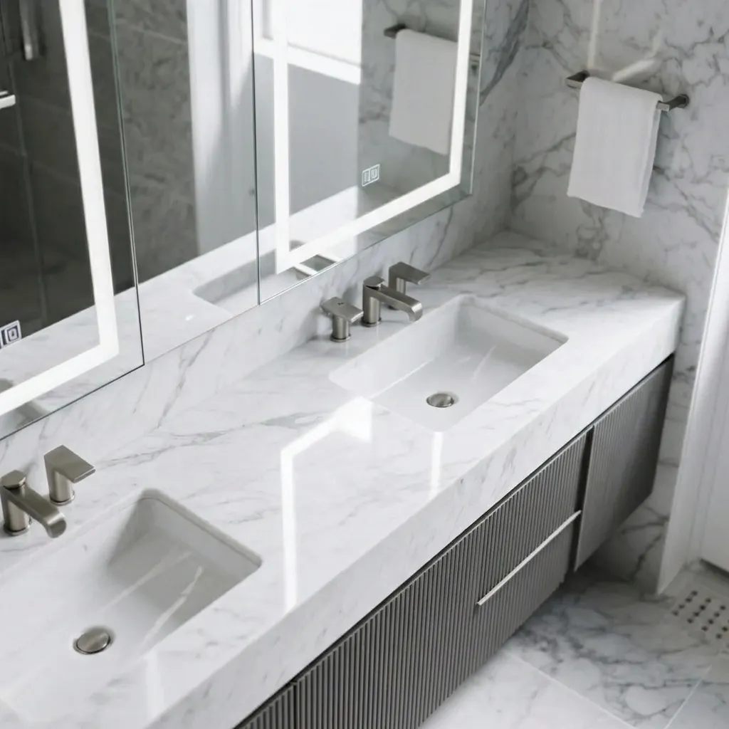 8.Quartz for Bathroom Vanity