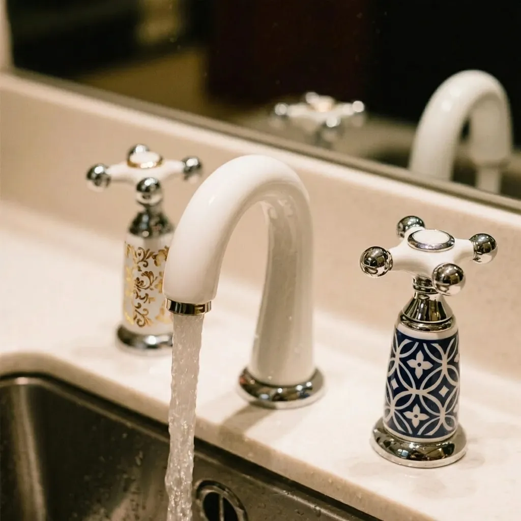 8.Tap Hot and Cold Water Adjustment