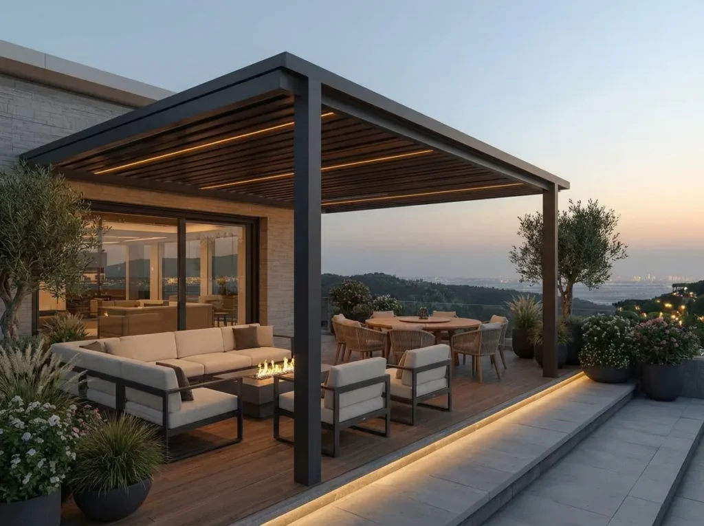 8.Villas Rooftops Pergola