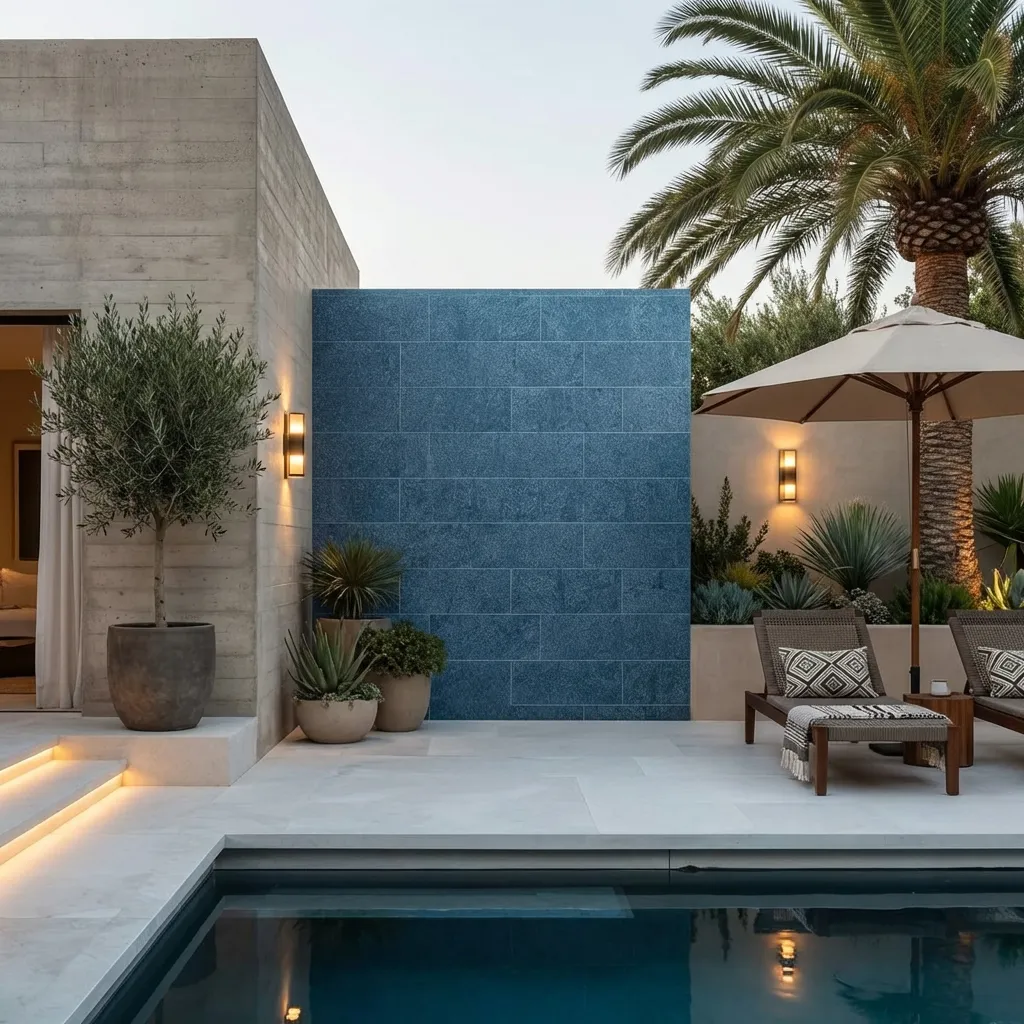 9.Blue Terrazzo Tile