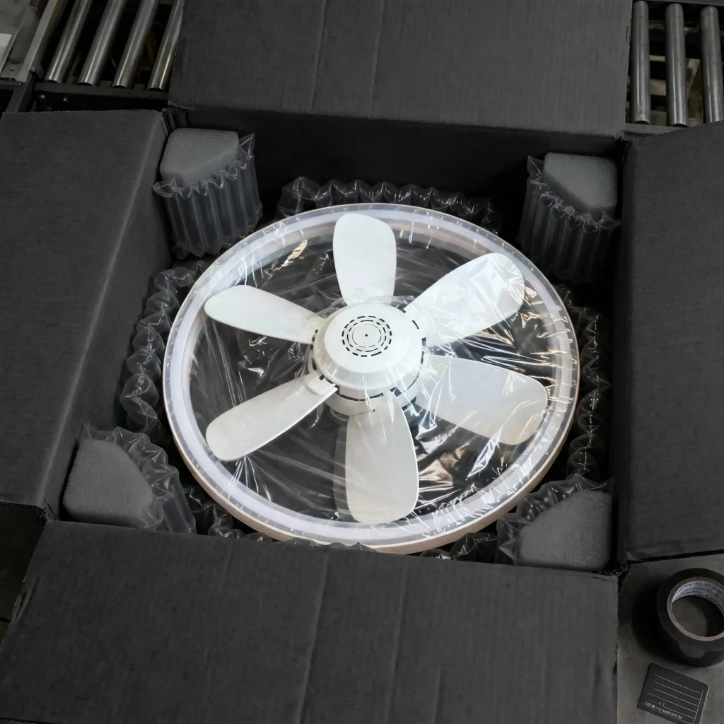 9.Ceiling Fan Light Shipping Packaging