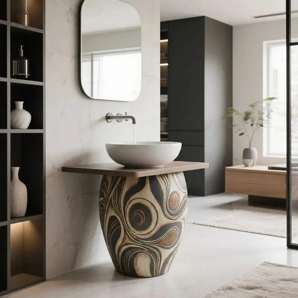 9.Freestanding Bathroom Basin