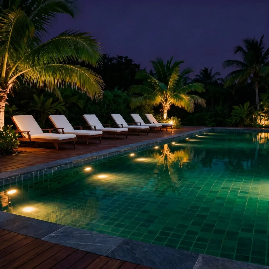 9.Inground Pool Light