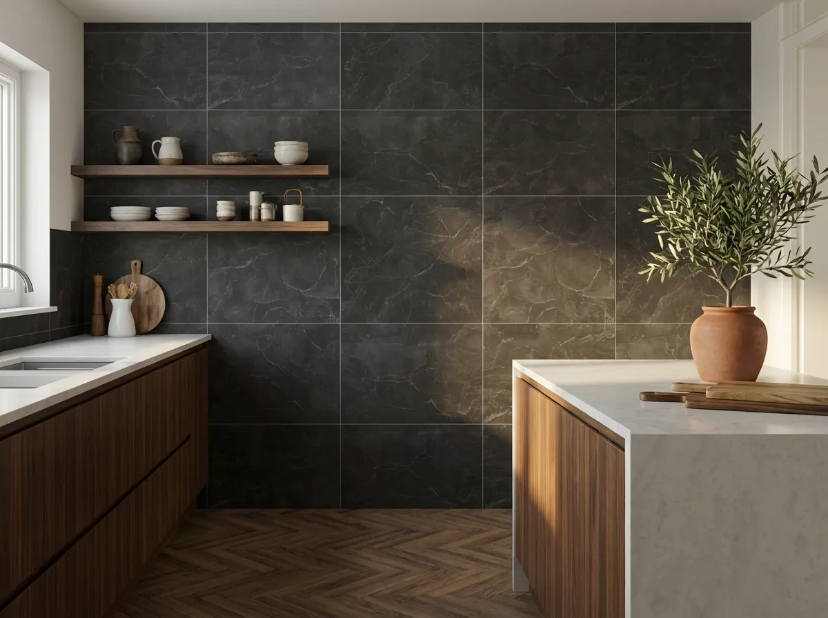 9.Medium Black Tile