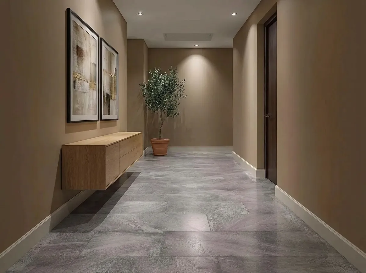 9.Stone Look Gray Tile