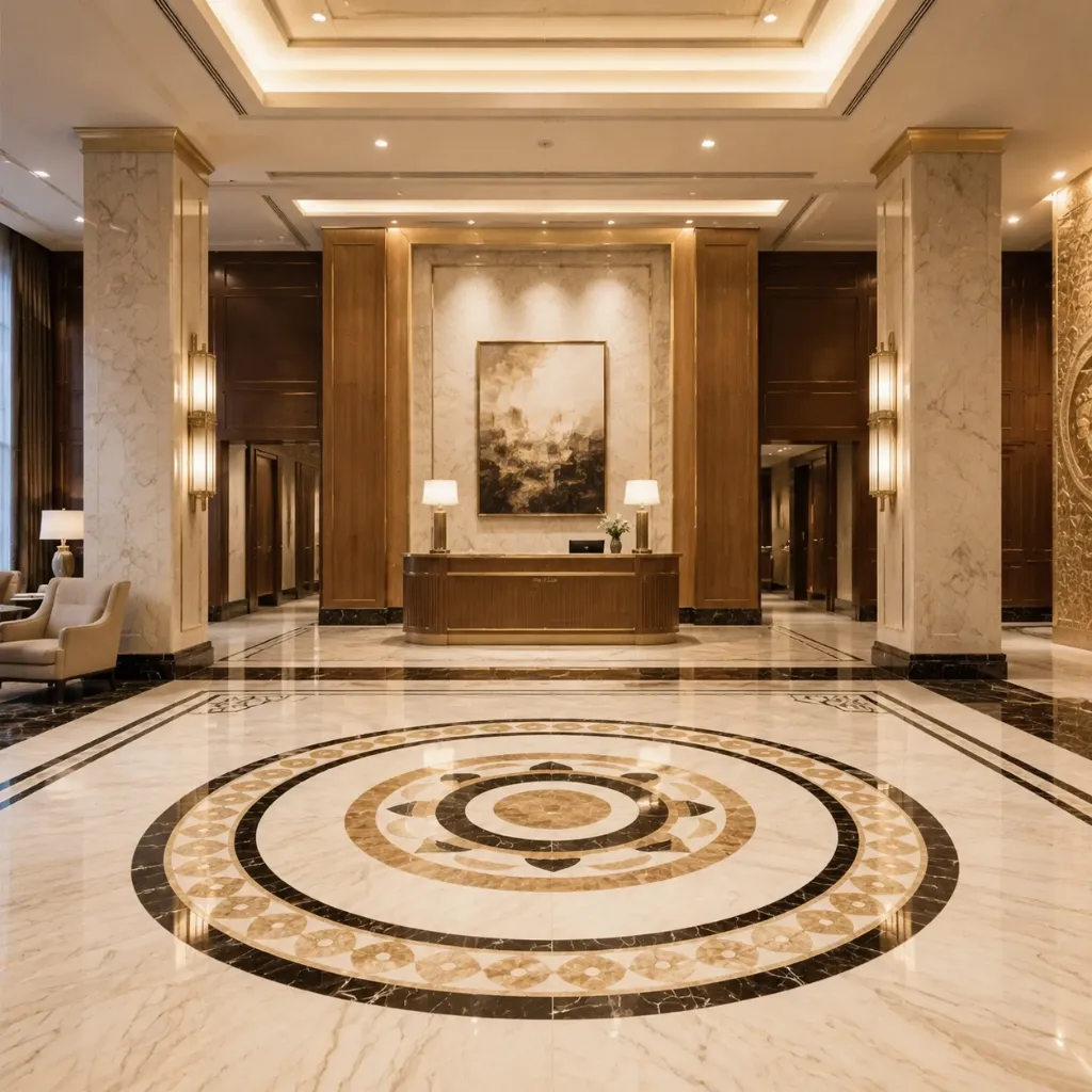 Waterjet Medallion for Villa Idea-5