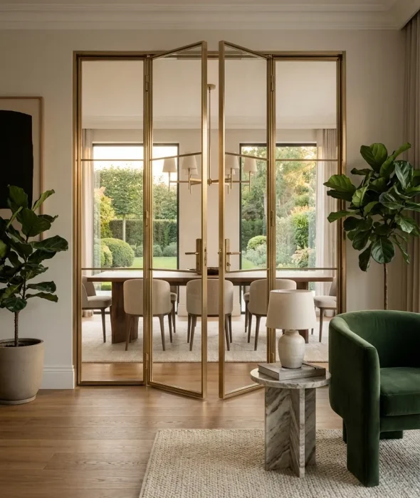 13.One Way Folding Door