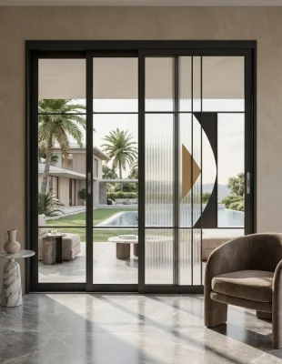 3.Aluminum Sliding Door