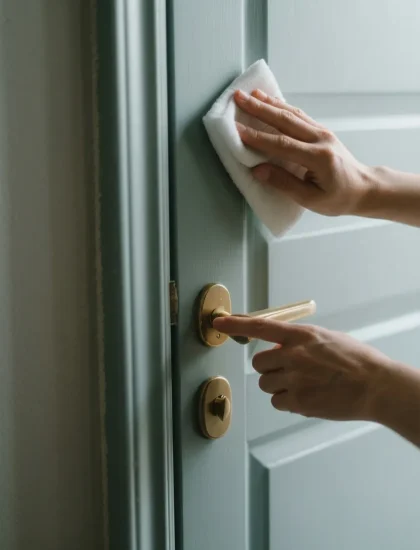 8，Wipe the Swing Door