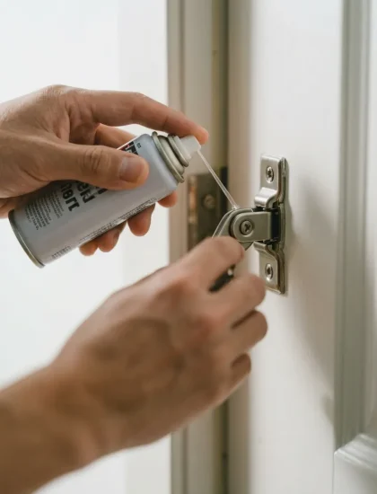 9，Lubrication of Swing Doors